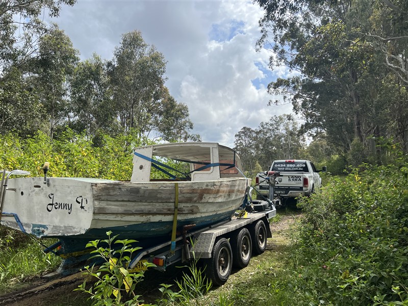 Boat Towing Vehicle